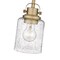 Z-Lite Kinsley 1 Light Flush Mount, Heirloom Gold And Clear Seeded 340F1-HG - alternate 3